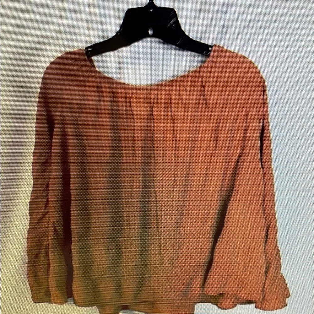 Women's Orange Blouse